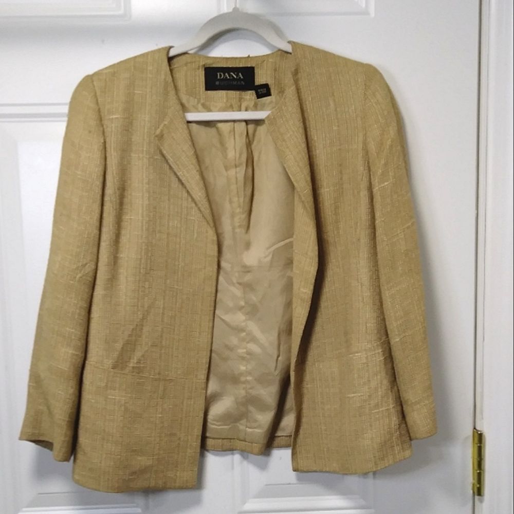 Vintage 80's Dana Buchman Tweed Jacket 6